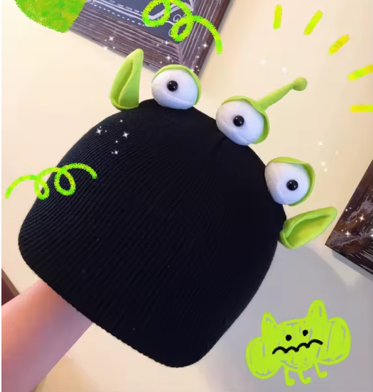 Funda de punto para casco